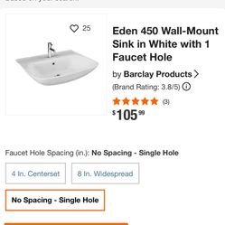 Eden sink