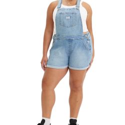 Levi's Women's Vintage Shortalls, (New) Light Indigo. Size 20W