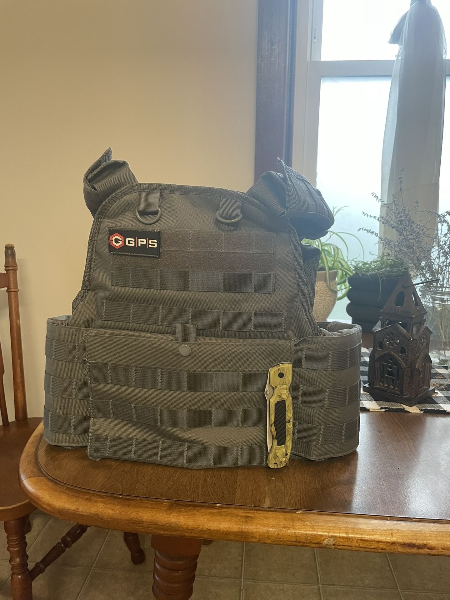Vest And Plate Set
