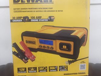 DEWALT 30 Amp Battery Charger with 100 Amp Engine Start