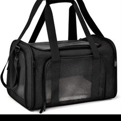 New Cat/dog Bag Portable Simple Crossbody Pet Bag Portable Cat Cage Breathable Foldable Cat Backpack
