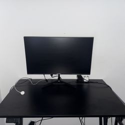 Gaming Desk + Gaming Monitor 