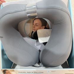 Airia Living Travel Neck Pillow With Cooling Technology
