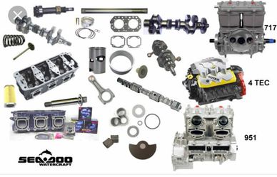 Jetskis parts Yamaha SEADOO Kawasaki