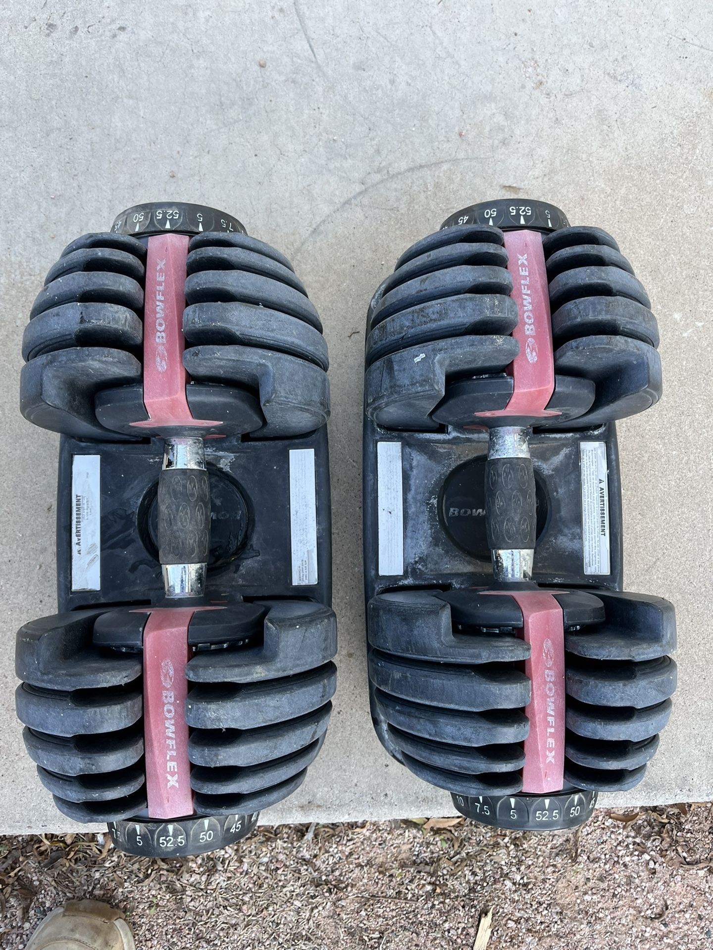 Bowflex Selecttech 552 Adjustable Dumbbell Set Weights