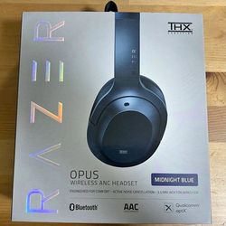 Razer Opus Active Noise Cancelling Wireless Headphones Midnight Blue