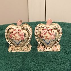 Heart Shape Salt And Pepper Shakers 