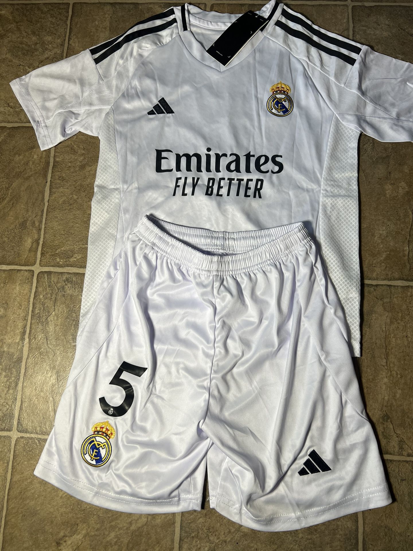 Soccer  kids sizes Real Madrid Mbappe vini jr  Bellingham Jerseys jersey Messi Ronaldo futbol Portugal 🇵🇹 Messi Argentina set Ronaldosizes22,24,26,2