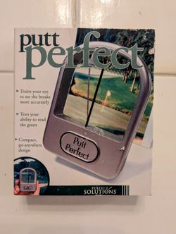 Putt Perfect by Perfect Solutions – Vintage Golf Practice Aid – New in Box