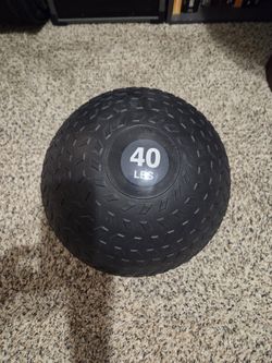 Fitness Rubber Tread Slam Ball 40lb