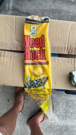 Weed Block Partial Roll 18’ x 3’