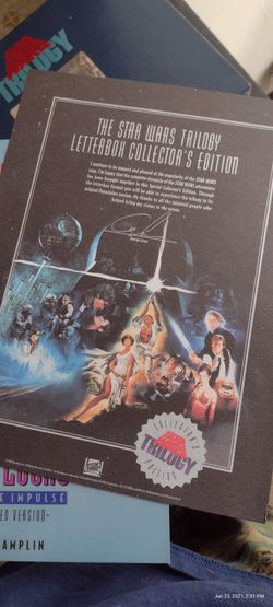 Star War VHS Collection Set With Special Book And Box