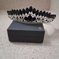 Black And Silver Tiara