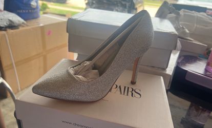 Color : Silver ,size:5.5, Model: Dreams Pairs