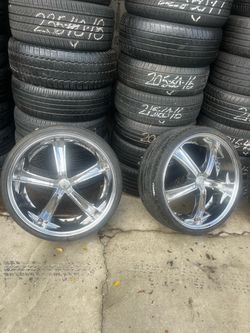 22 inch chrome rims
