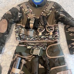 Special Forces Halloween 7-8 Yrs