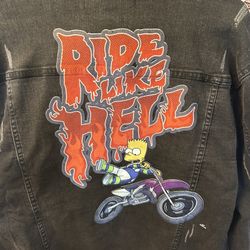 BART Simpson Denim Jacket 