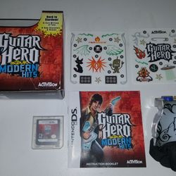 Guitar Hero for "nintendo DS"