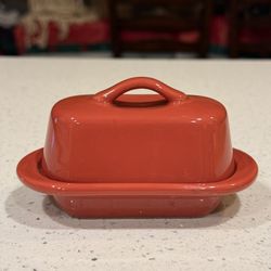 🧈 Chantal Ceramic Butter Dish – 5” — Freezer, Microwave & Oven Safe