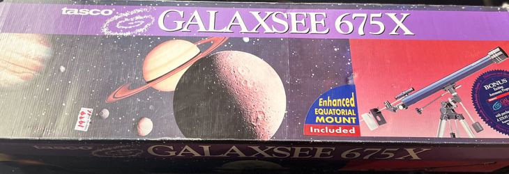 Tasco Galaxsee 675X Telescope