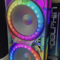 Double 15" Blueotooth Speaker 