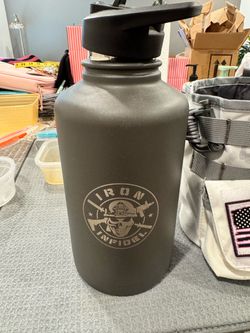 Iron Infidel Stainless Steel Water Bottle + Tactical Carrier
