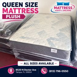 Queen Size Mattress 13” Thick Plush | Brand New & Factory Sealed | Premium Firm Support | Same Day 🚚