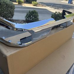 GM Chrome Bumper Fits Chevy Silverado And GMC Sierra 