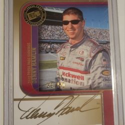 Denny Hamlin 2005 Press Pass Signing Gold Autographs 39/50