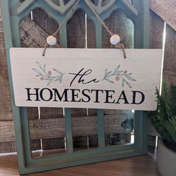 Double Sided Hanging Sign