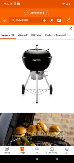 Webber grill Built In Thermometer 