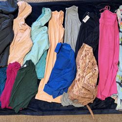  Women’s Size L Clothing Lot – Dresses, Tops, Jackets