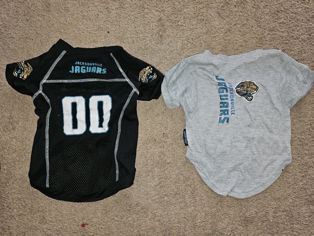 Size M-L Pet T-shirts Jaguars Jacksonville 