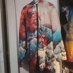 Hooded Zip Up Jacket