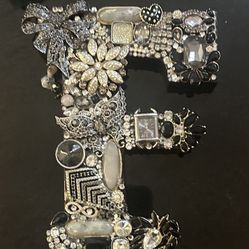 Handmade Wall Hanging Letter “F”