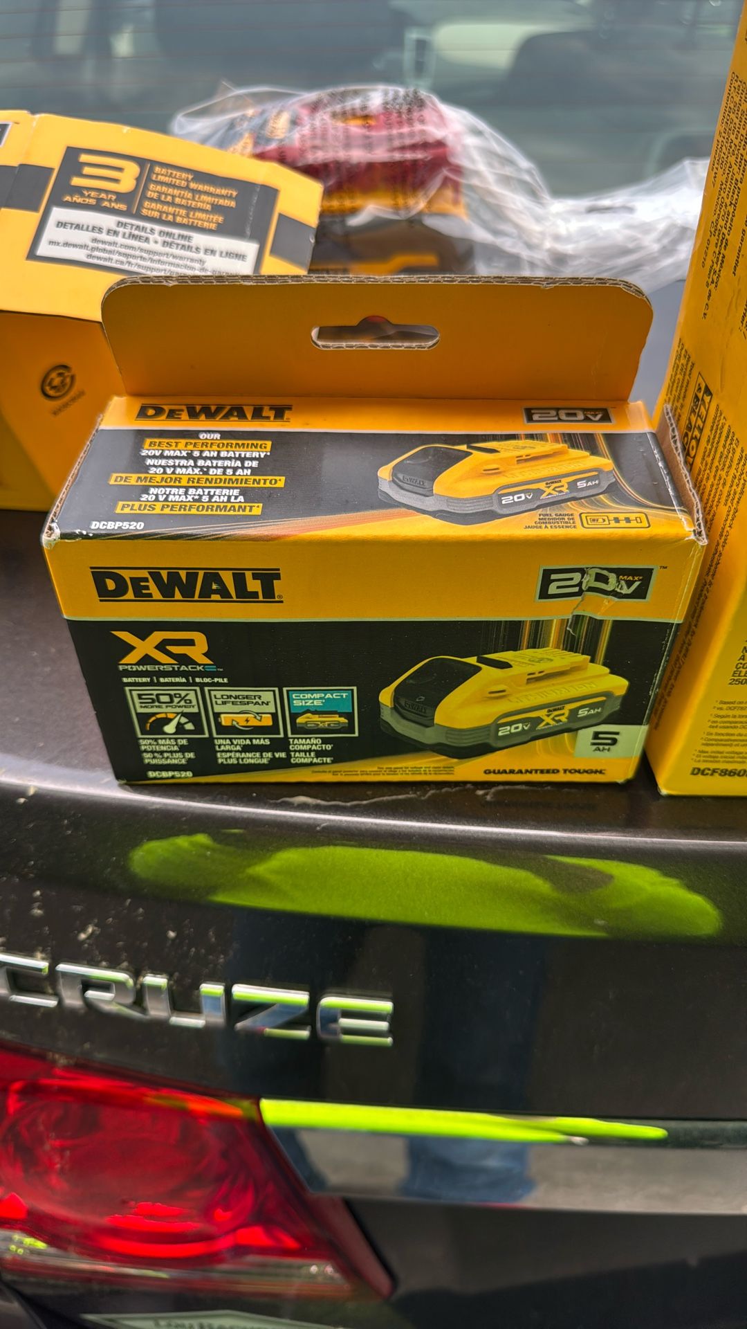 Dewalt XR 5AH battery