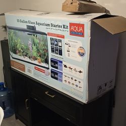 55 GAL Tank + Brand New Stand
