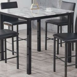 5 Pc Pub Style Dining Set