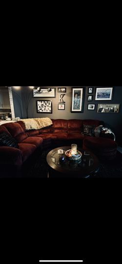 Vintage Plum Couch