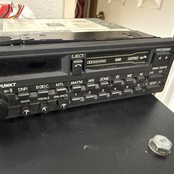 Blaupunk cassette radio for porsche untested