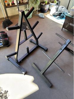 Weights plates racks, heavy duty solid.