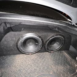 Dual 10 Inch Subwoofer With Amp 