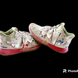 Nike Bandulu x Kyrie 5 embroidered splatters