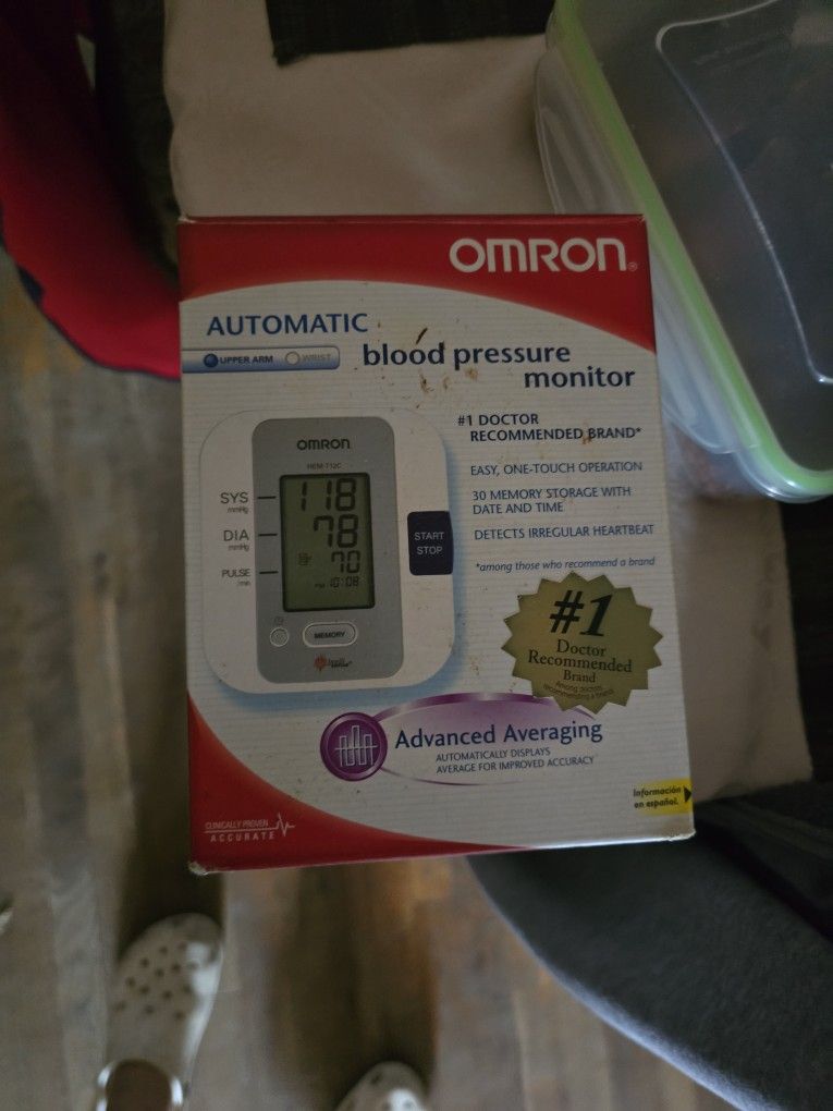 Omron Automatic Blood Pressure Monitor