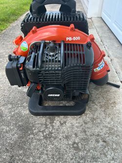 backpack leaf blower Echo PB-500 backpack leaf blower