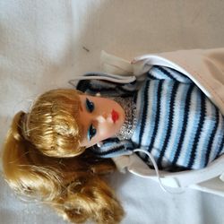 Reproduction Barbie In Vintage Winter Holiday Outfit 