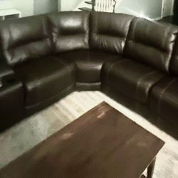 Dunleith 6-Piece Triple Power Leather Reclining
