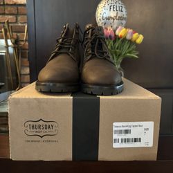 Tobacco StormKing Captain Boot Size 7