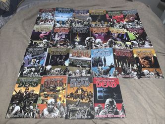 The Walking Dead Paperback Set 1 - 21 + 23 Robert Kirkman