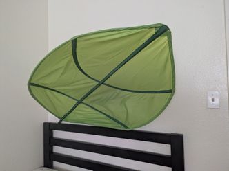 Bed canopy, leaf/green